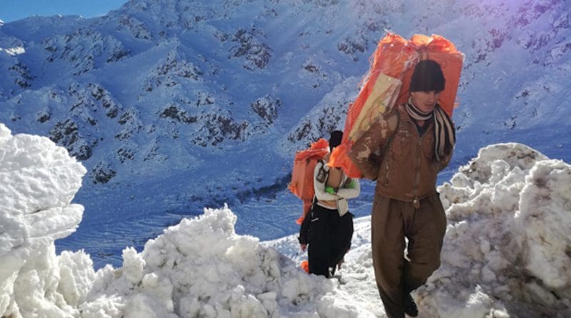 Koolbars mostly work in western provinces of Iran between Iraqi Kurdistan and Iran.