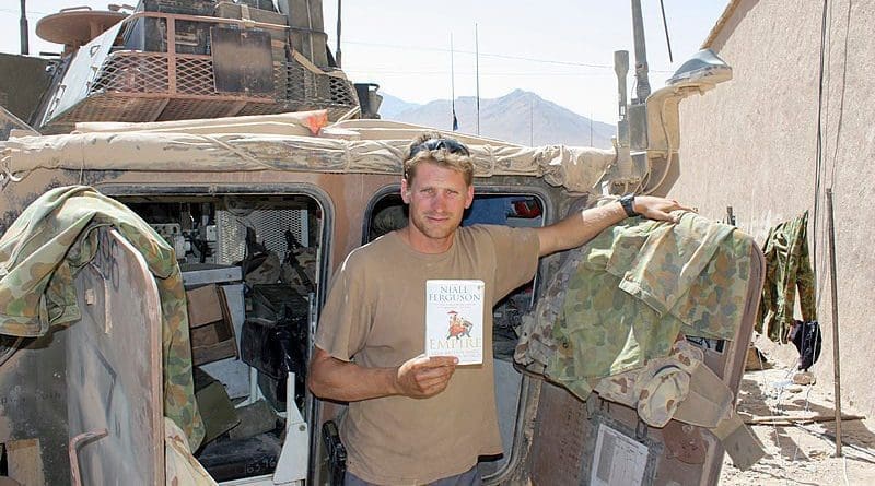 File photo of Australia's Andrew Hastie in Afghanistan. Photo Credit: Brenden Conroy, Wikipedia Commons