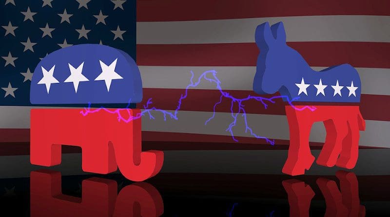 republican democrat logo donkey elephant