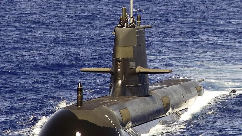 Australian submarine HMAS Rankin. U.S. Navy photo by Mass Communication Specialist Seaman James R. Evans