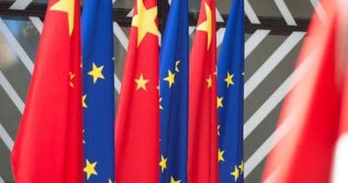 EU and China flags. Photo: © European Commission 2017 european union