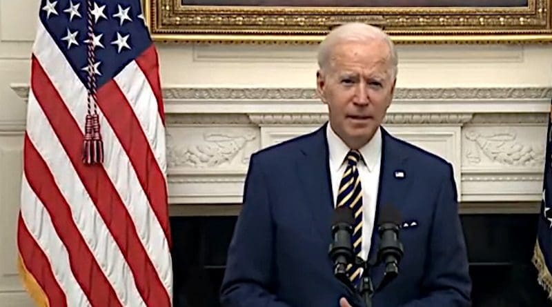 US President Joe Biden. Photo Credit: Screenshot White House video