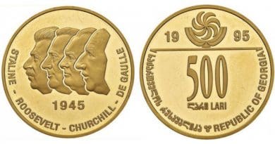 georgia mint euro coin currency europe
