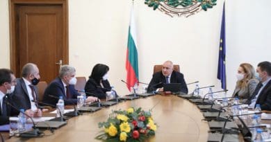 Bulgarian meeting of the cabinet on 20 January (Image: Council of Ministers)
