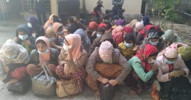 Muslims arrested in Shwepyithar Township, Yangon Region. Photo Credit: DMG