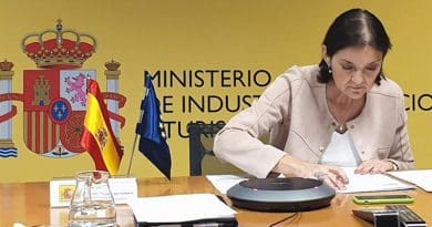 Spain's Minister for Industry, Trade and Tourism, Reyes Maroto. Photo Credit: Moncloa