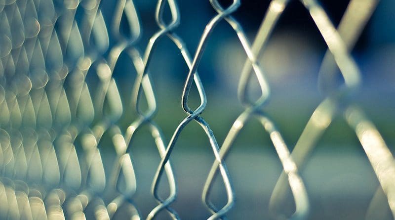 prison jail Chainlink Fence Metal Wire Protection Security
