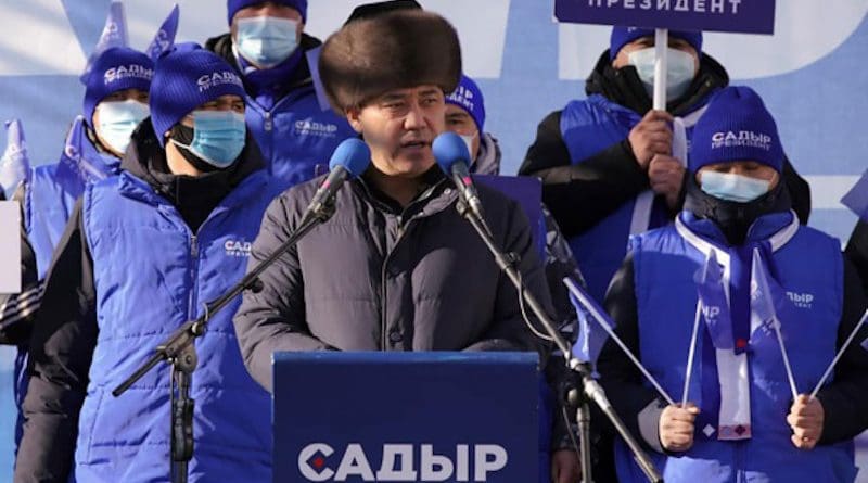 Sadyr Zhaparov, Kyrgyzstan's new president. (Photo: Sadyr Zhaparov's Facebook page)