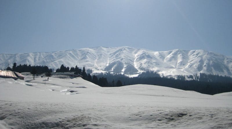 A view of Gulmarg under snow. Photo Credit: Khalid Bashir Ahmad