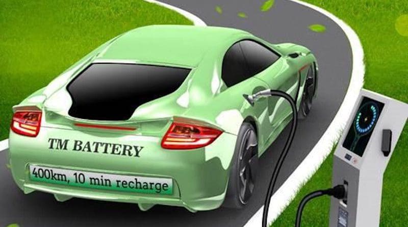 A thermally modulated battery for mass-market electric vehicles without range anxiety and with unsurpassed safety, low cost, and containing no cobalt, is being developed by a team of Penn State engineers. CREDIT Chao-Yang Wang's lab, Penn State