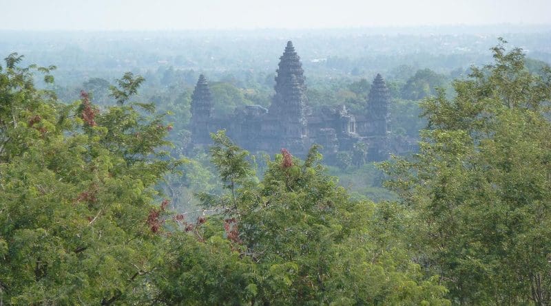 Archaeological studies of low-density, agrarian-based cities such as ancient Angkor Wat in Cambodia are increasingly being used to inform the development of more sustainable urban centres in the future. CREDIT Alison Crowther