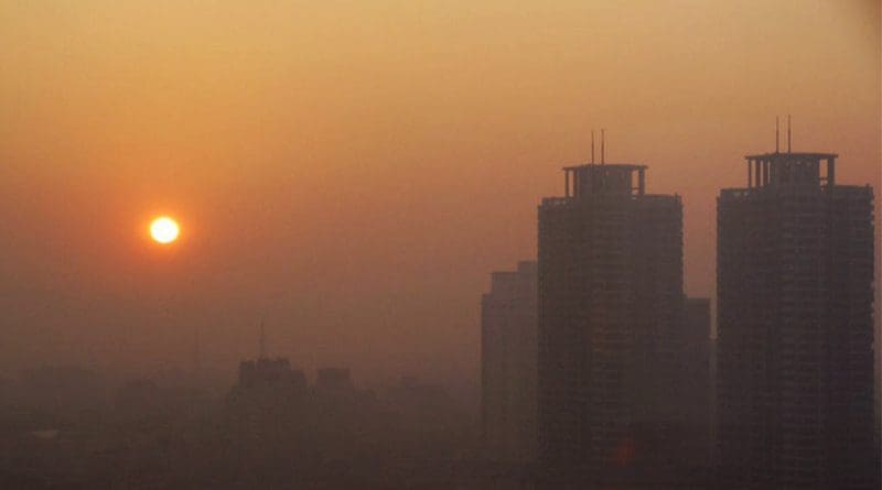 Pollution in Tehran, Iran