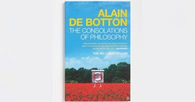 'The Consolations Of Philosophy' by Alain de Botton