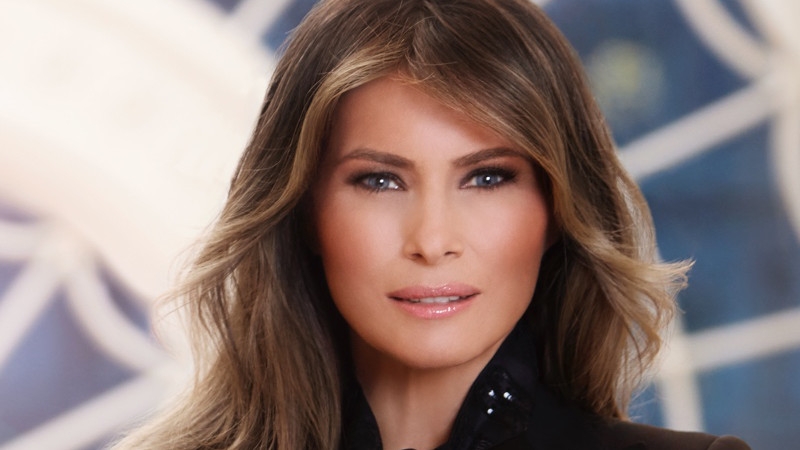 First Lady Melania Trump. Official Portrait, Whitehouse.gov