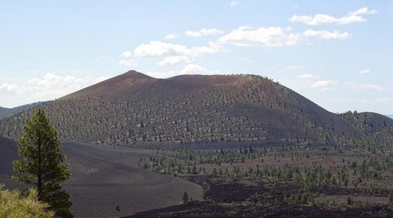 Around 1085 AD, along the southern rim of Northern Arizona's elevated Colorado Plateau, a volcano erupted, forever changing ancient Puebloan fortunes and all nearby life. Today, ASU School of Earth and Space Exploration scientist Amanda Clarke and her team have been working to solve the mysterious root cause of the Sunset Crater eruption and any lessons learned to better understand the threats similar volcanoes may pose around the world today. CREDIT U.S. Geological Survey