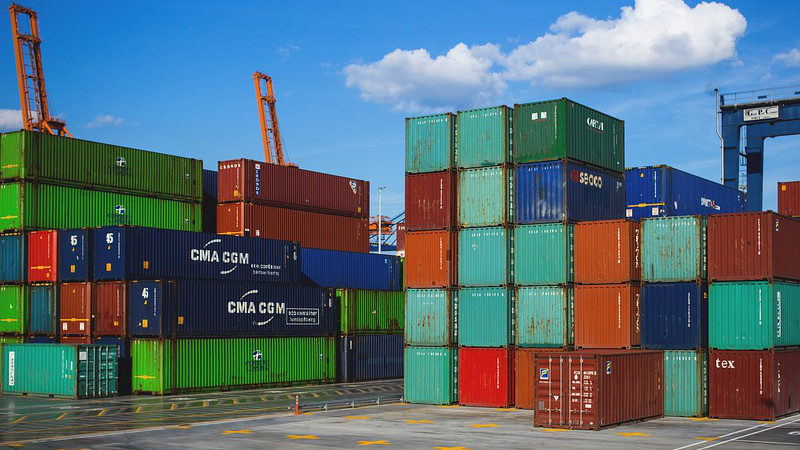 trade shipping Business Cargo Containers Crate Export Freight