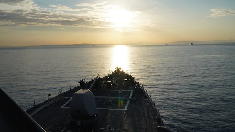 United States Navy destroyer USS Porter in the Black Sea. Photo Credit: US Navy Europe