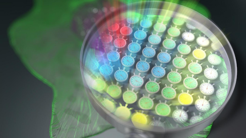 2D arrangement of 44,400 light stopwatches enables scan-less fluorescence lifetime imaging CREDIT Tokushima University