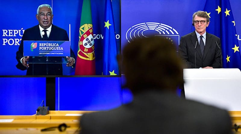 Press conference on the priorities of the Portuguese Presidency of the Council © European Union 2020 - Source : EP