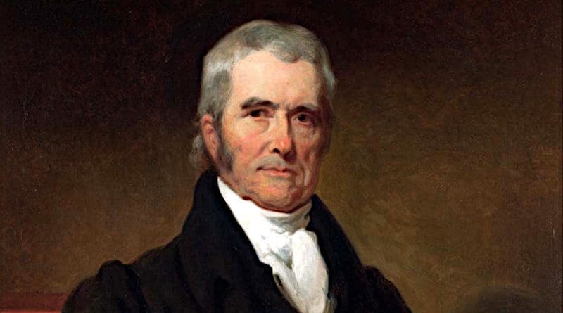 John Marshall by Henry Inman, 1832. Credit: Wikipedia Commons