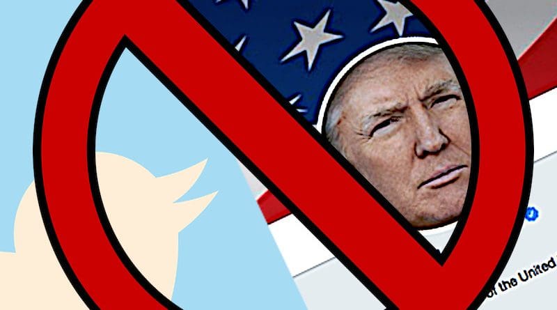 twitter bans trump