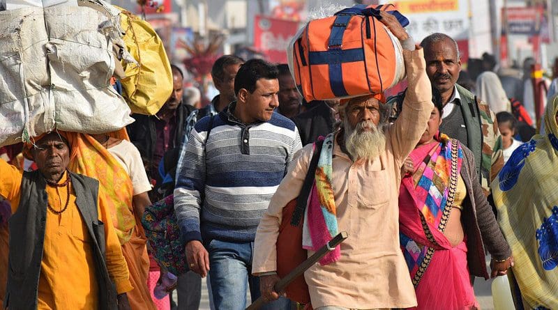 india city people crowd