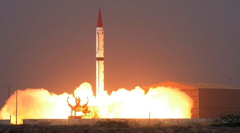 File photo of Pakistan launching a Shaheen-III Missile. Photo Credit: Inter Services Public Relations (ISPR)