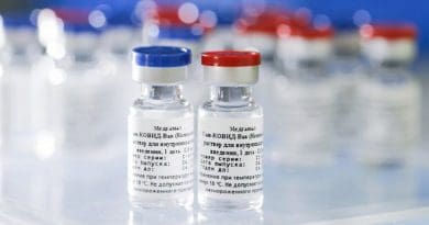 Russian Ministry of Health image of Gam-COVID-Vac vials. Source: Wikipedia Commons