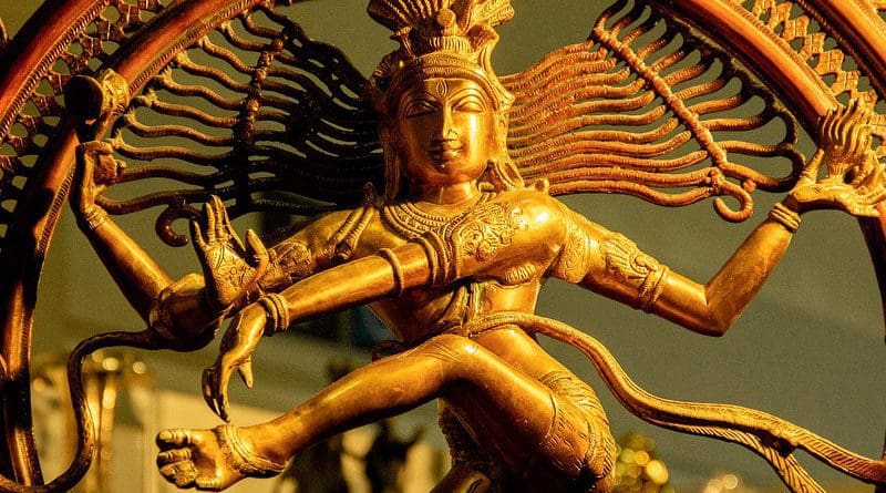 Hinduism Brahma Bronze Statue India