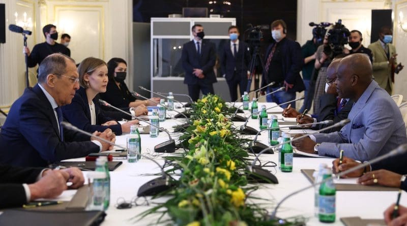 Minister of Foreign Affairs of the Russian Federation Sergey Lavrov meets with counterpart from Togo Robert Dussey. (Photo supplied)