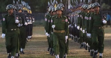 File photo of Myanmar Tatmadaw soldiers. Photo Credit: DMG