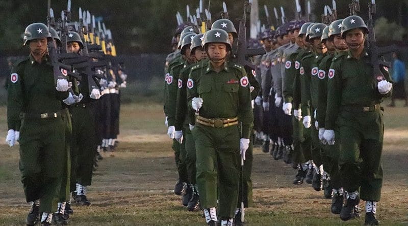 File photo of Myanmar Tatmadaw soldiers. Photo Credit: DMG