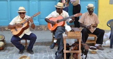 Havana Cuba Music Attitude To Life Men Caribbean