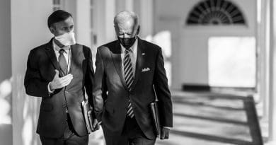 President Joe Biden walks with National Security Adviser Jake Sullivan along the Colonnade of the White House to the Oval Office of the White House. (Official White House Photo by Adam Schultz)