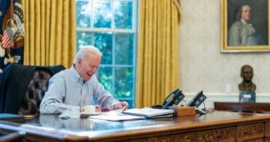 President Joe Biden in the Oval Office of the White House. (Official White House Photo by Adam Schultz)