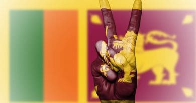 Flag Sri Lanka Sri Lanka Peace Hand Nation Background