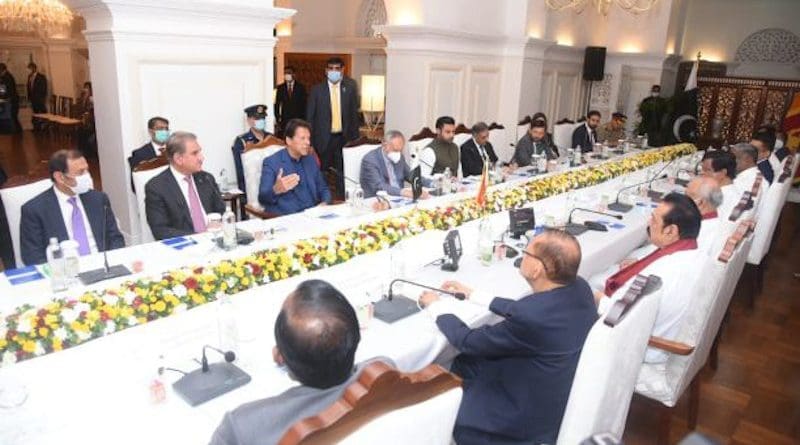 Sri Lanka-Pakistan talks. Photo Credit. Sri Prime Minister s Office
