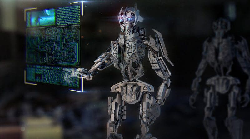 Artificial Intelligence Robot Mech Machine Technology Urban Ai