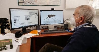 Researchers of the UMA identify favorable environmental areas for the outbreak of this virus, which is transmitted from birds to humans by mosquitoes CREDIT University of Malaga