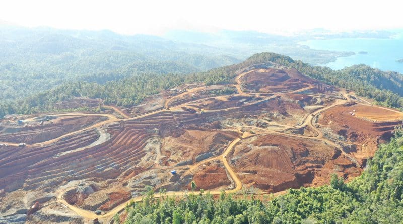 Mining for nickel in Indonesia. Photo Credit: Nickel Mines