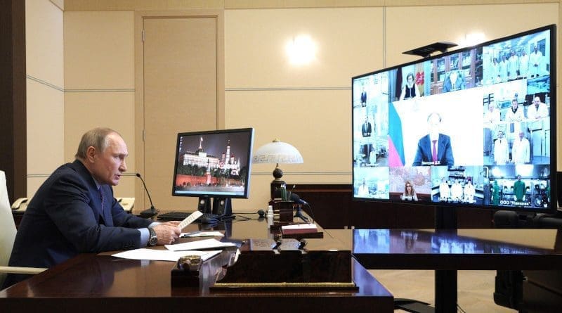 Russian President Vladimir Putin on Covid-19. Photo Credit: Kremlin.ru