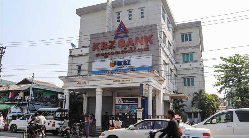 Bank in Myanmar. Photo Credit: DMG