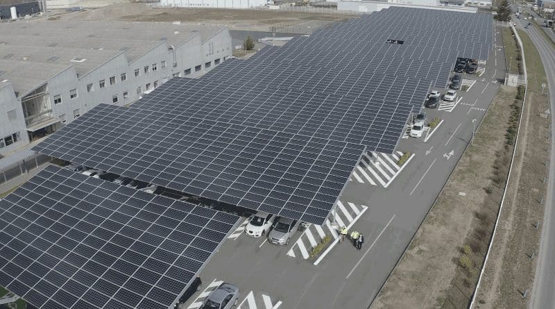 Solar panels. Photo Credit: Total