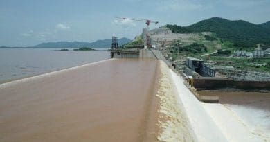 The Grand Ethiopian Renaissance Dam (GERD). Photo Credit: Ethiopian Electric Power Corporation (EEPCO)
