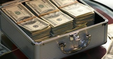 Briefcase Money Dollars Success Business Finance Cash