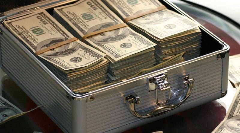 Briefcase Money Dollars Success Business Finance Cash