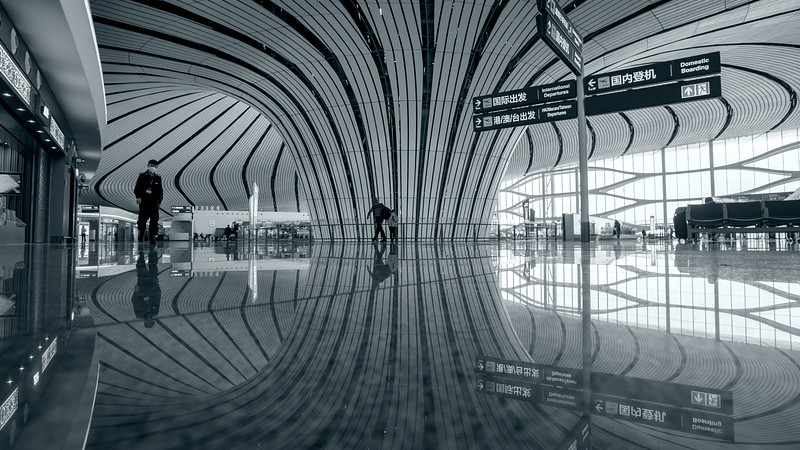 China Daxing Airport Building