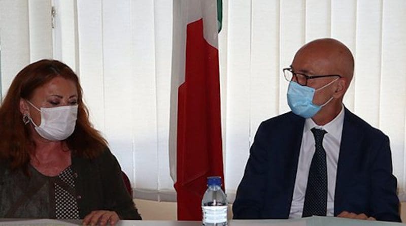 Eni and the Italian Agency for Development Cooperation sign collaboration agreement in Mozambique. Photo Credit: Eni
