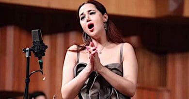 Jordanian opera singer Zeina Barhoum. Photo Credit: Zeina Barhoum website