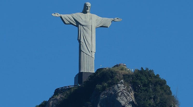 Corcovado Christ The Redeemer Rio De Janeiro Brazil